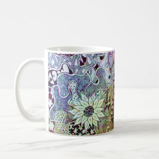 SavannahIs blommor Kaffemugg (Vänster)