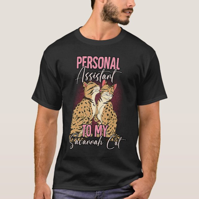 Savannahkatt  10 t shirt (Framsida)