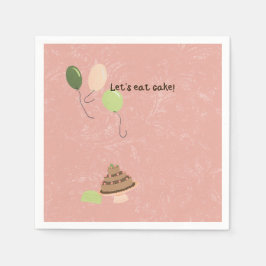 Savannahs födelsedag pappersservett