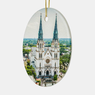 Savannahs katedral Insamlbar Helgdag Ornament