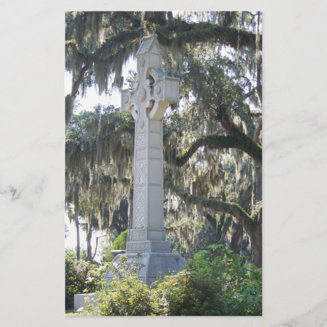 Savannahs keltiska Kor Brevpapper (Framsida)