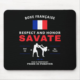 Savate Fransk Kickboxning Savate Utövare Musmatta