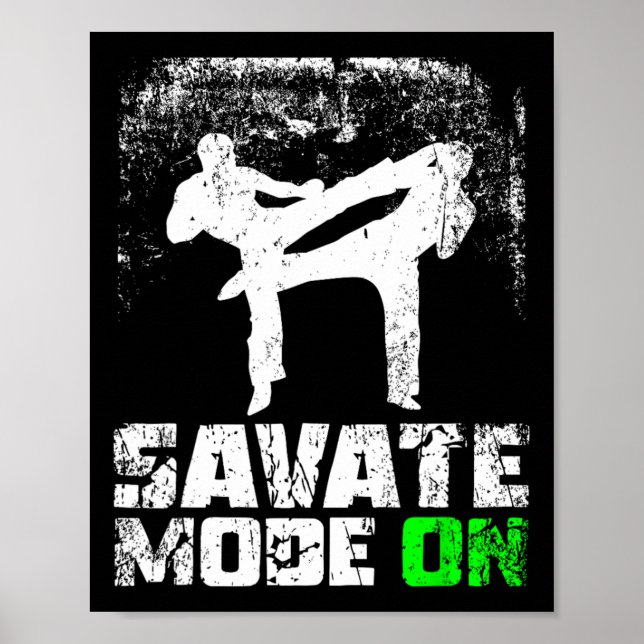Savate-läge på  poster (Framsidan)