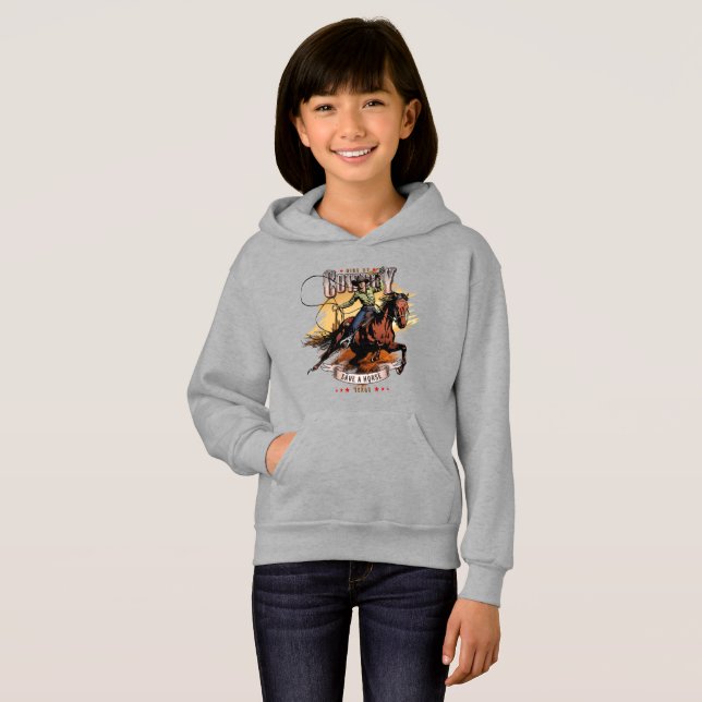 Save A Horse; Ride A Cowboy | Kids T Shirt (Hel framsida)