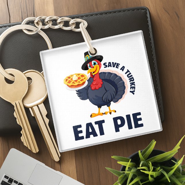 Save A Turkey Eat Pie Funny Happy Thanksgiving (Skapare uppladdad)