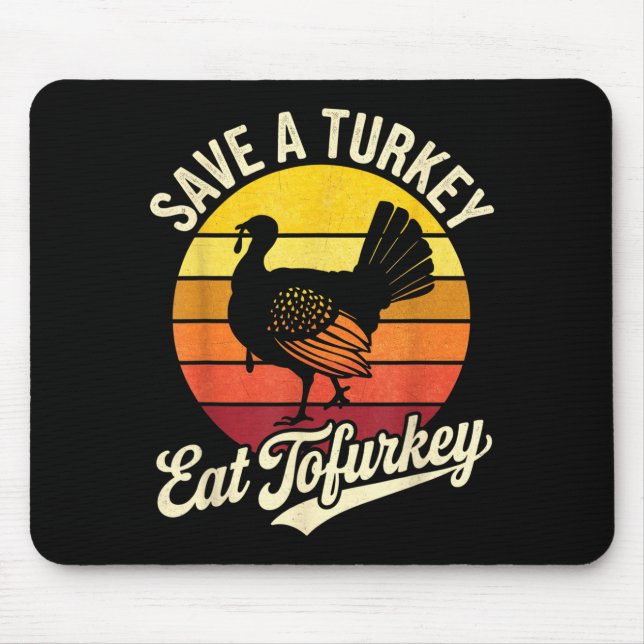 Save A Turkey Eat Tofurky Vegan Thanksgiving  Musmatta (Framsidan)