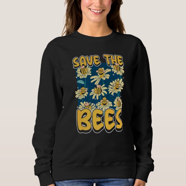 Save the bees Beekeeper cute honey bee costume  8 T Shirt (Framsida)