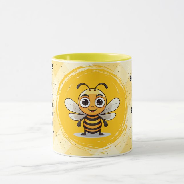 Save the Bees Inspirational Bee Honey Lover Gift  Mugg (Center)