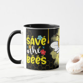 Save the Bees Inspirational Bee Honey Lover Gift  Mugg