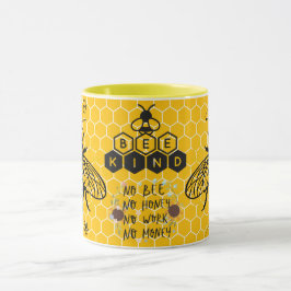 Save the Bees Inspirational Bee Honey Lover Gift  Mugg