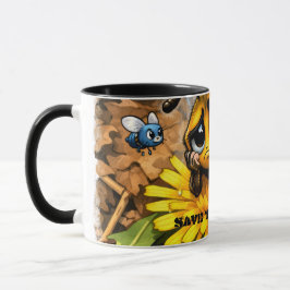 Save the bees mugg