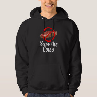 Save the Cows No Red Meat Hoodie
