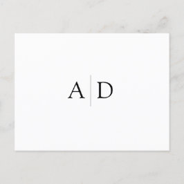  Save the Date Card Customizable Meddelande Vykort