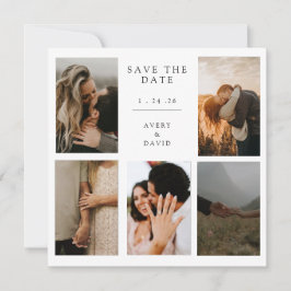 Save the Date Card Customizable Spara Datumet