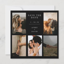Save the Date Card Customizable Spara Datumet