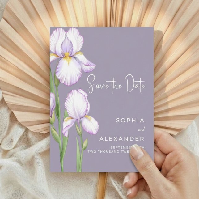 Save the Date Card for a Modern Wedding.  Spara Datumet (Skapare uppladdad)