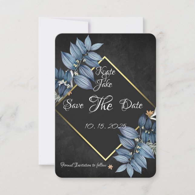 Save The Date Inbjudningar (Framsida)