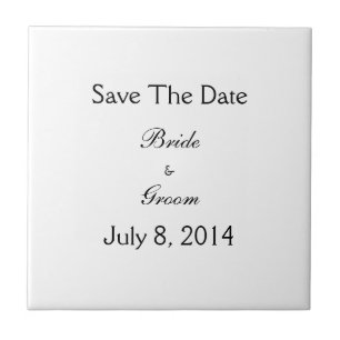 Save The Date Kakelplatta