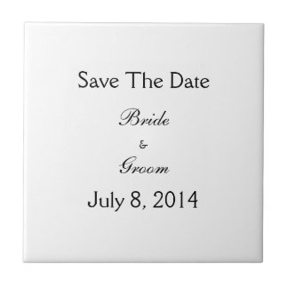 Save The Date Kakelplatta