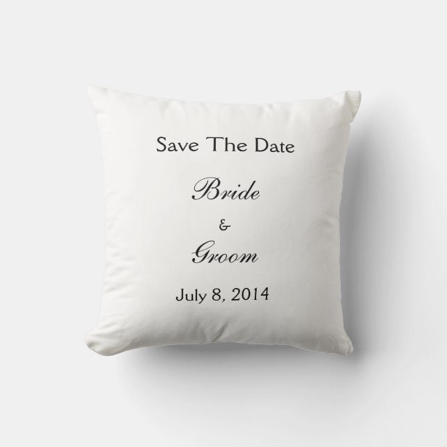 Save The Date Kudde (Framsida)