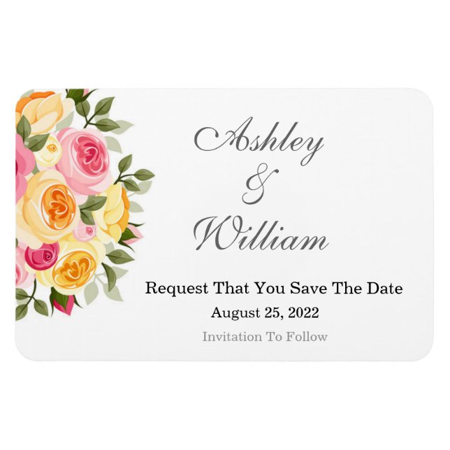 Save The Date Magnet (Horisontell)