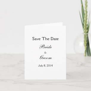 Save The Date Meddelande