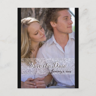 Save The Date Meddelande Vykort