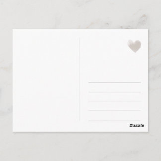 Save the date - modern, watercolor pink orange vykort