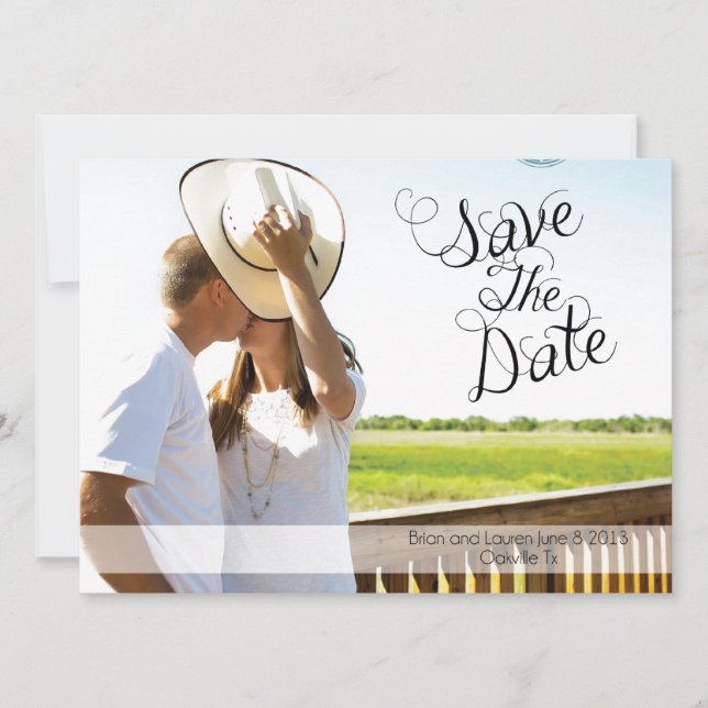 Save The Date Spara Datumet (Framsida)