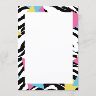 Save the date style années 80 inbjudningar