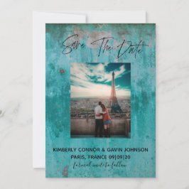 Save The Date |Turkos Rust Spara Datumet