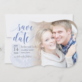 Save the Date Vintage Rose Pastels: Serenity Spara Datumet