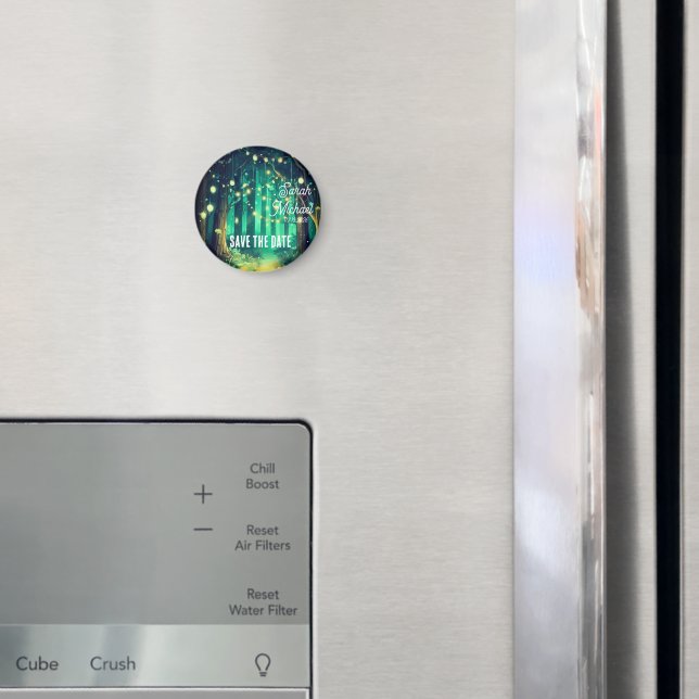 Save the Date Wedding Magnet (In Situ (Fridge))