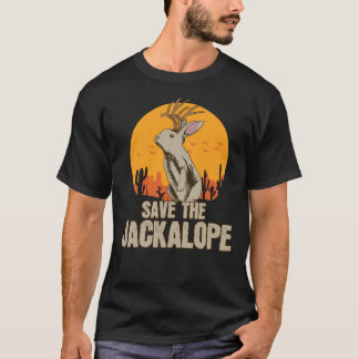 Save The Jackalope Mythical Mystical Creature Clas T Shirt