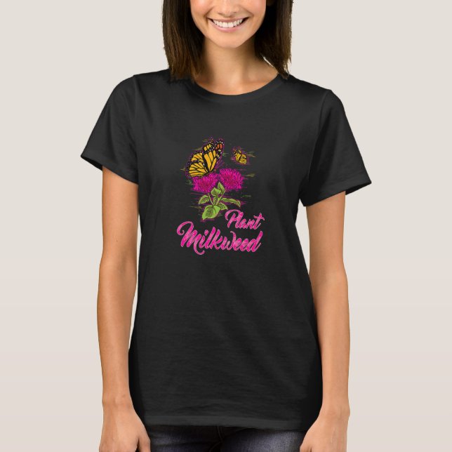 Save The Monarchs Butterfly Monarch   T Shirt (Framsida)