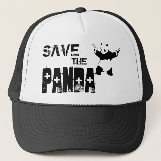 Save the Panda Boné Trucker Keps (Framsida)