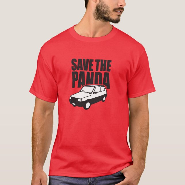Save the Panda T-shirt (Framsida)