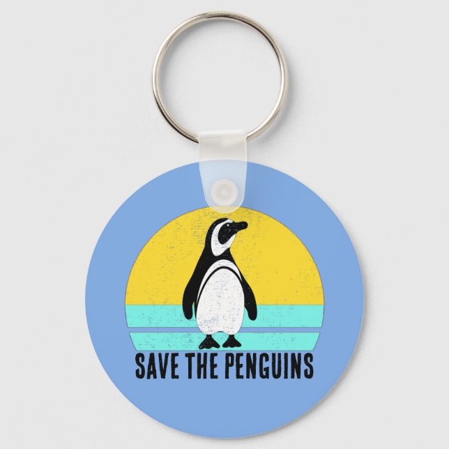 Save The Penguins Nyckelring (Framsida)