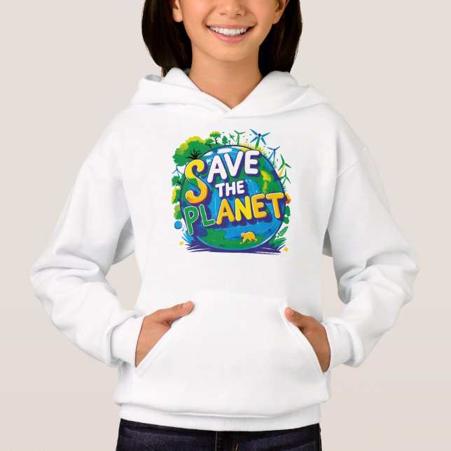 save the planet t shirt (Framsida)