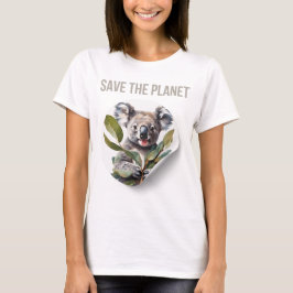 Save the Planet: Wear Your Love for Koalas! T Shirt