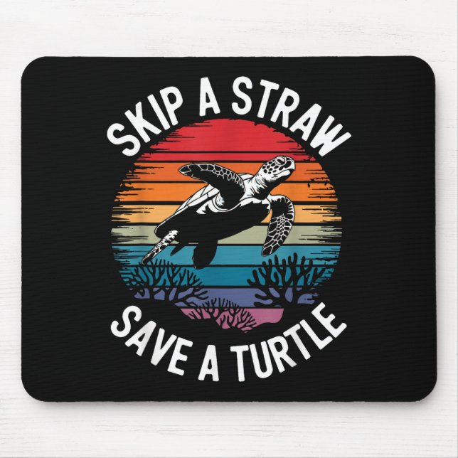 Save Turtles Sea Ocean Turtle Shirt  Musmatta (Framsidan)