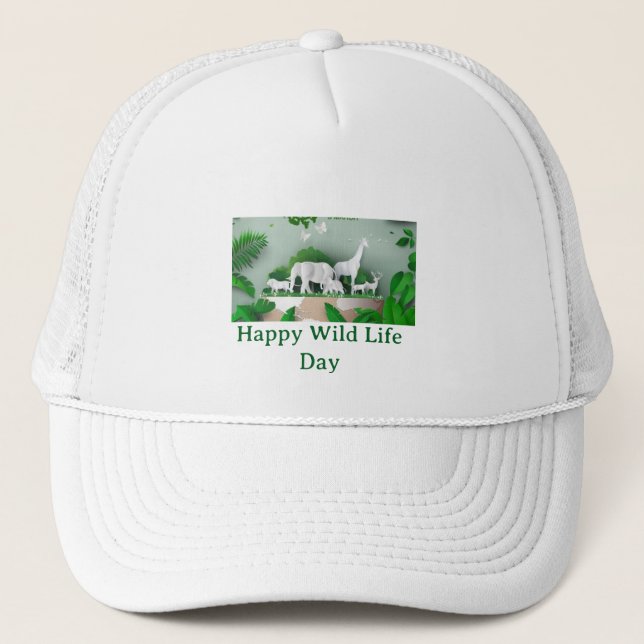 Save Wildlife Animal Graphic Cap Keps (Framsida)
