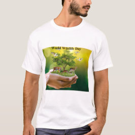 Save Wildlife & Protect Nature GraphicT-Shirt T Shirt