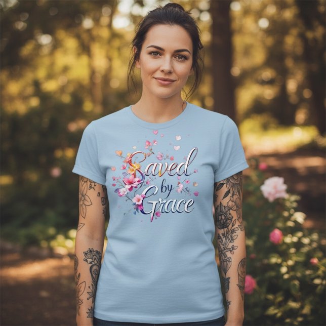 Saved By Grace T Shirt (Skapare uppladdad)