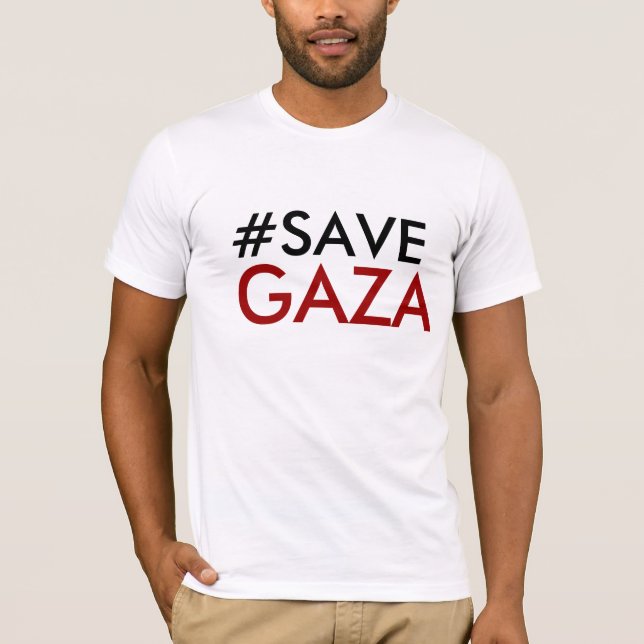 SaveGaza Tee Shirt (Framsida)