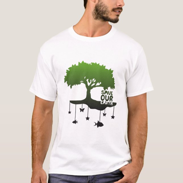 saveourearth2 t-shirt (Framsida)