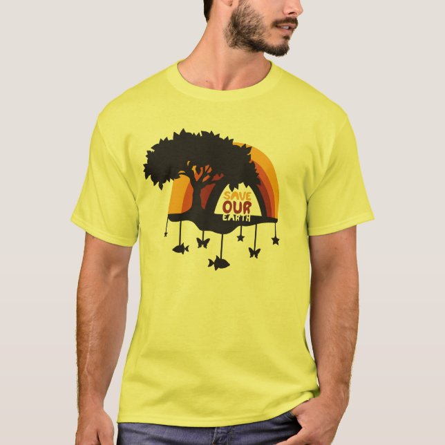 saveourearth tee (Framsida)