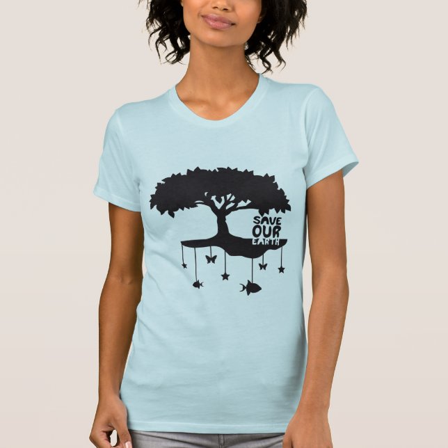 saveourearth tee (Framsida)