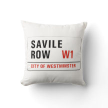 Savile ror, den London gatan undertecknar