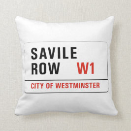 Savile ror, den London gatan undertecknar Kudde